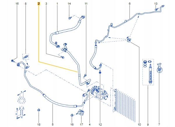 фото №5, 924542502r renault шланг кондиціонера r master iii