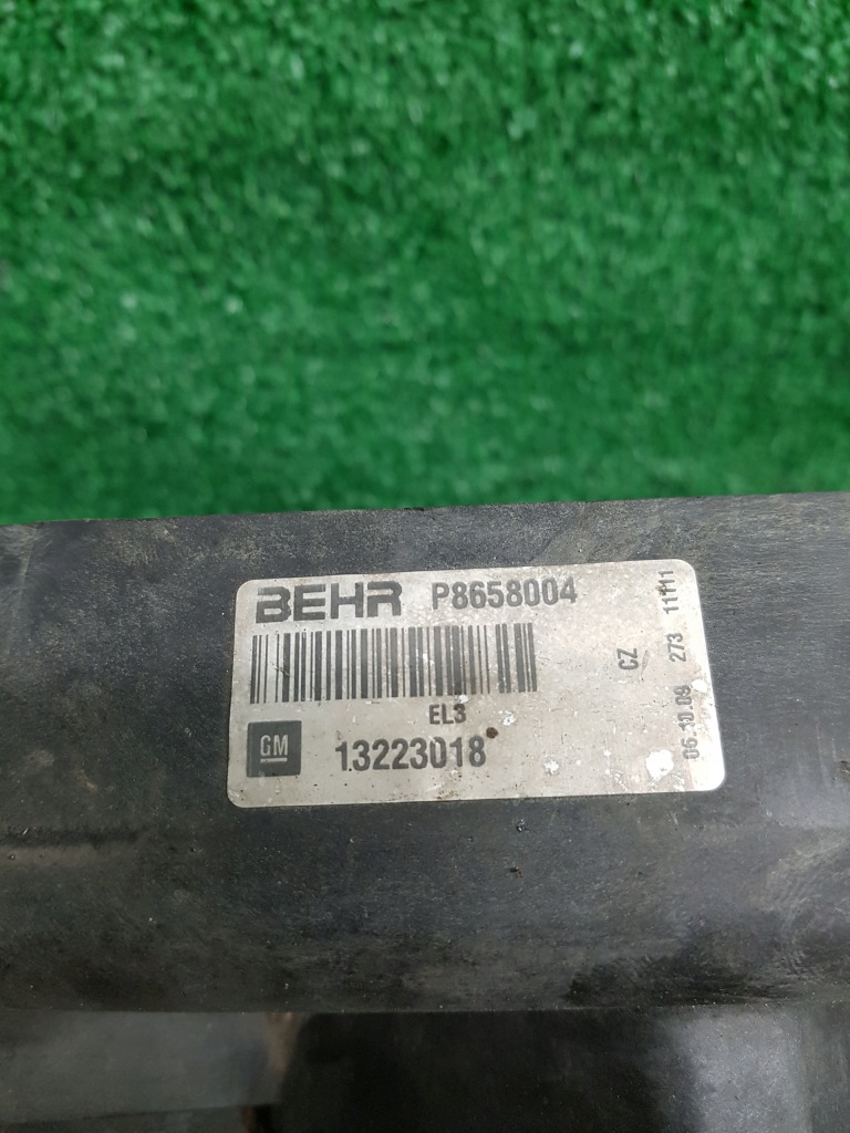 фото №2, Вентилятор радиатора opel insignia 13223018