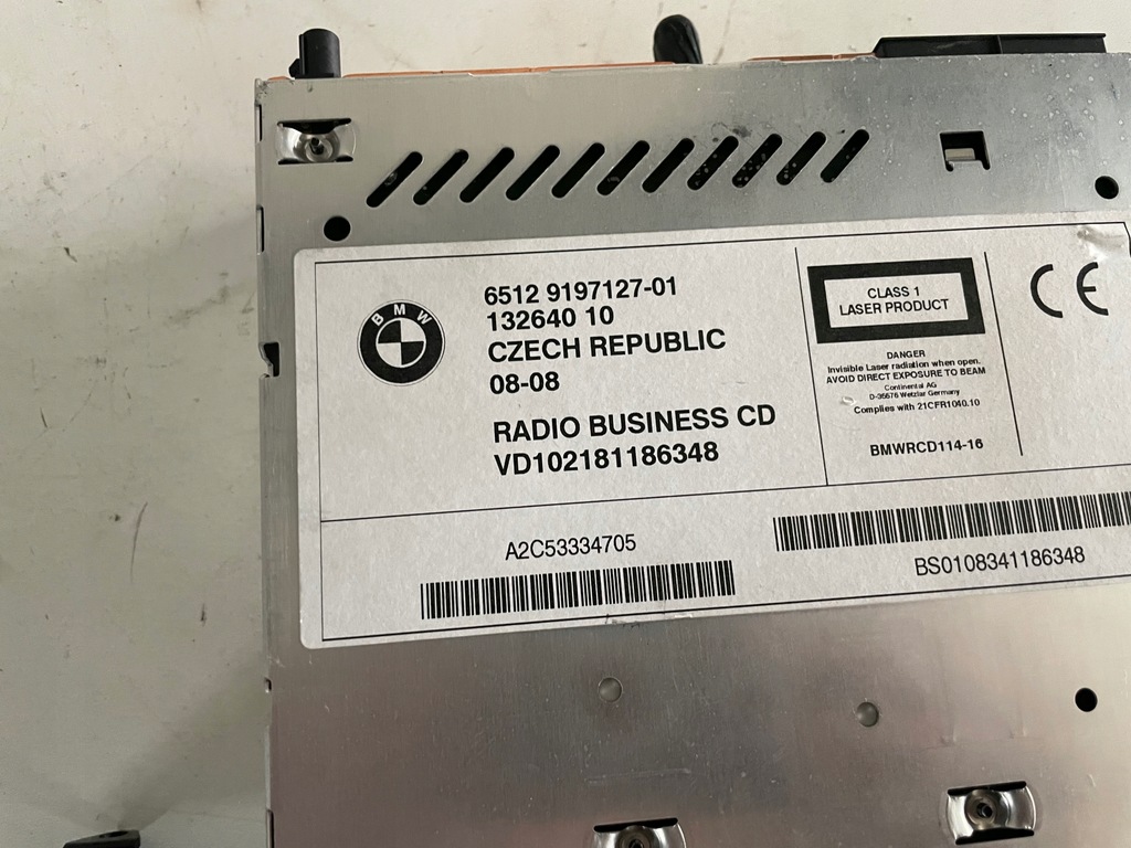 фото №7, Bmw x3 e83 радио радиопроигрыватель плита cd lift