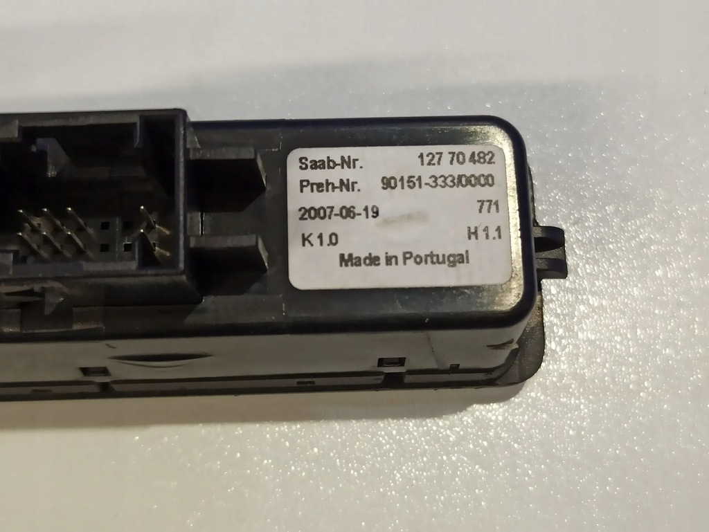 фото №6, Saab 9-3 ver2 2008 панелі керування, перемикачі