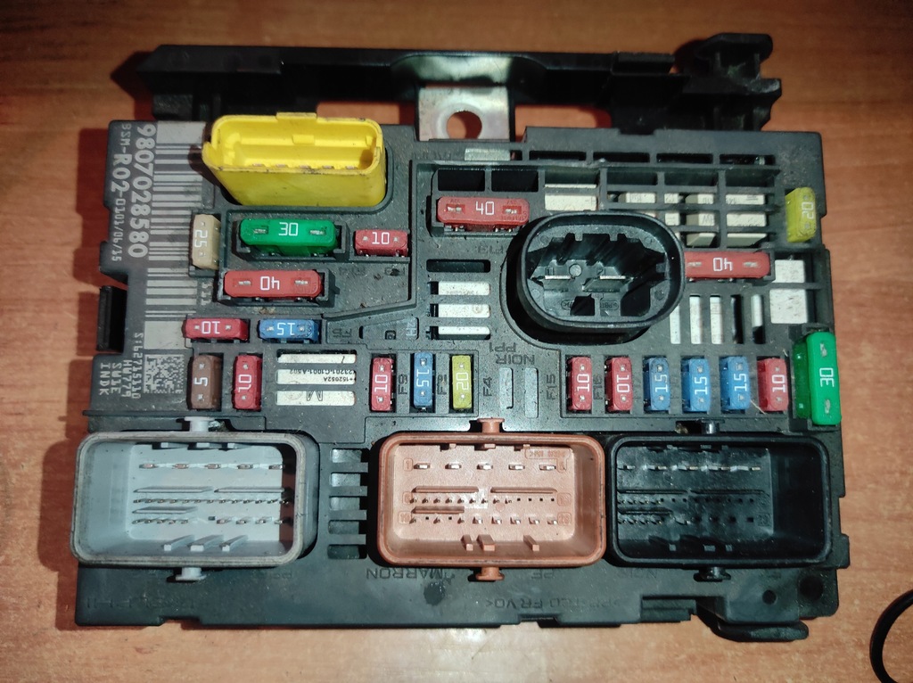 фото №14, Модуль bsm коробка предохранителей c4 picasso c6 p 407 9807028580