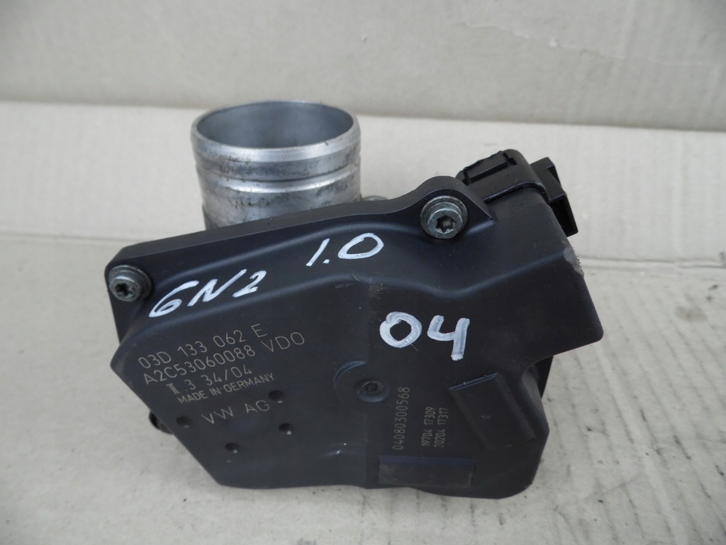 фото №1, Vw polo 6n2 дроссельная заслонка 1.0