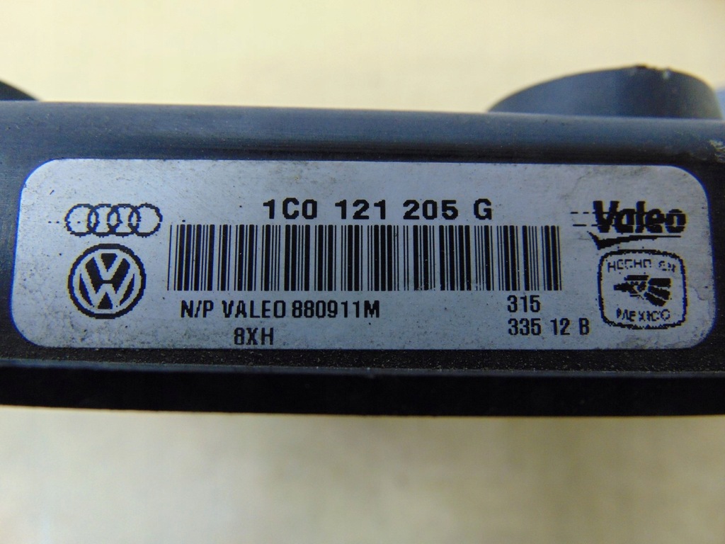 фото №14, Вентилятор радіатора vw new beetle 1c0121205g