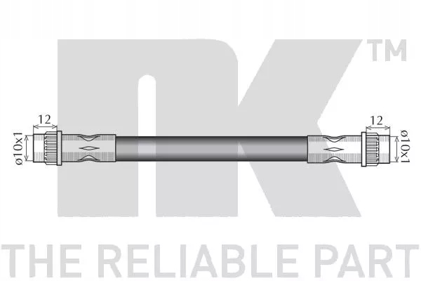 фото №3, Шланг ham. elast. renault t. megane 96-03