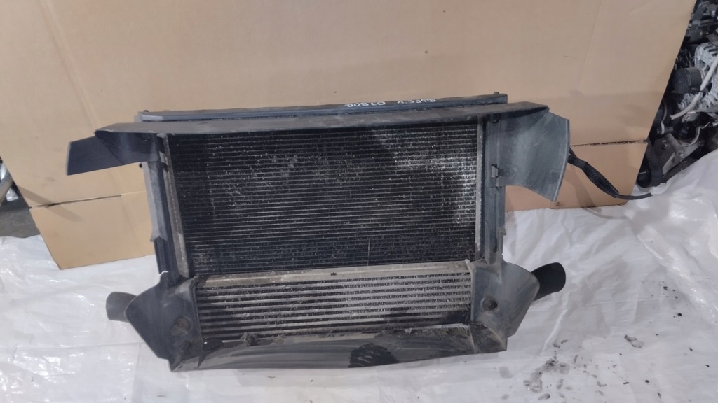 фото №6, Комплект радіатор радіатор вентилятор fiat doblo ii 1.3 jtd m-jet