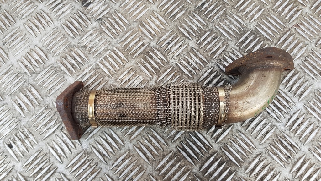 фото №3, A6 c5 2.5 tdi труба гаситель колебаний коллектор