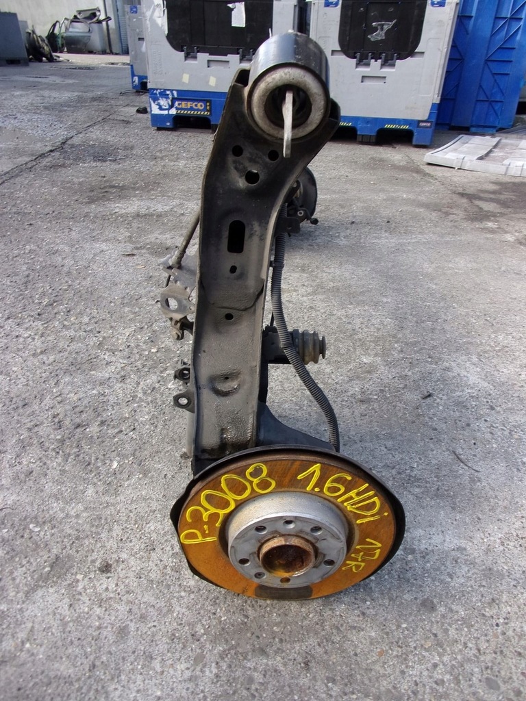 фото №5, Oś задняя peugeot 3008 ii 1,6hdi