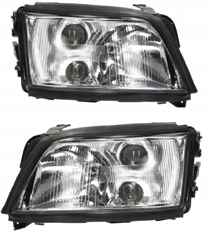 фото №1, Audi a6 c4 94- фари з протитуманна фара правий + лівий