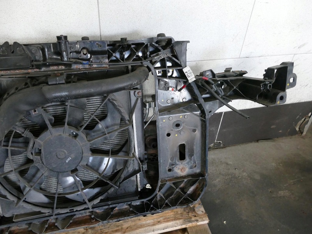 фото №13, Hyundai ix35 1.7 d усилитель передний pas перед вентилятор радиатор