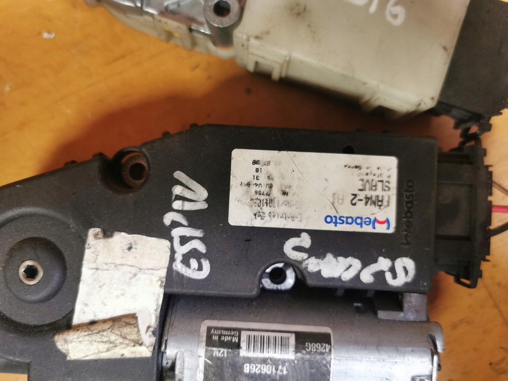 фото №6, Моторчик люк комплект renault espace iv 1710626b 04-14