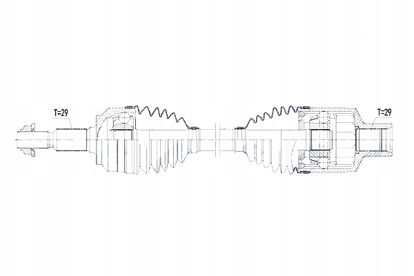 фото №11, Приводной вал приводная jeep grand cherokee iii 05-10 commander 05-11 правая