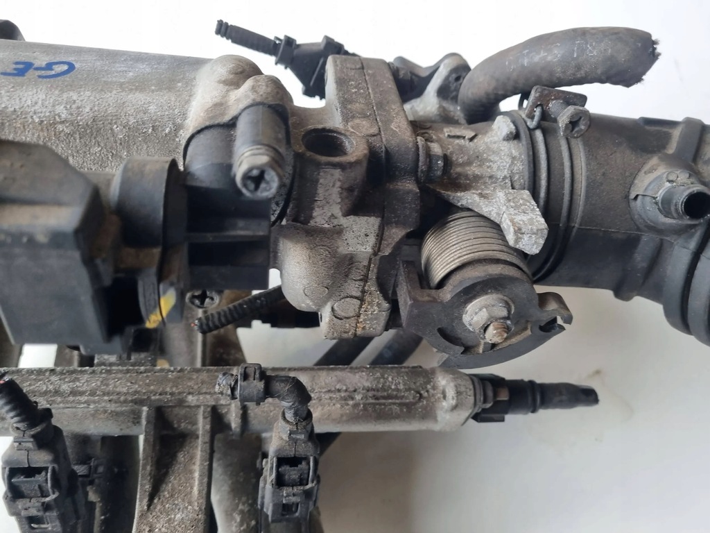 фото №8, Hyundai getz колектор всмоктуючий форсунки 1.3 b