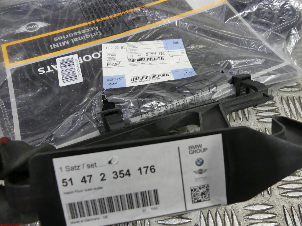 фото №6, Килимки задня задні mini cooper f56 оригінальні