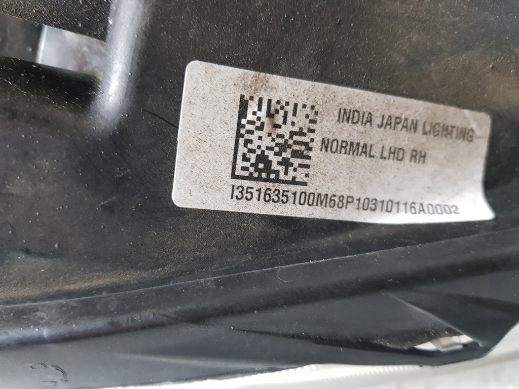 фото №10, Лампа перед правая suzuki baleno 2015-