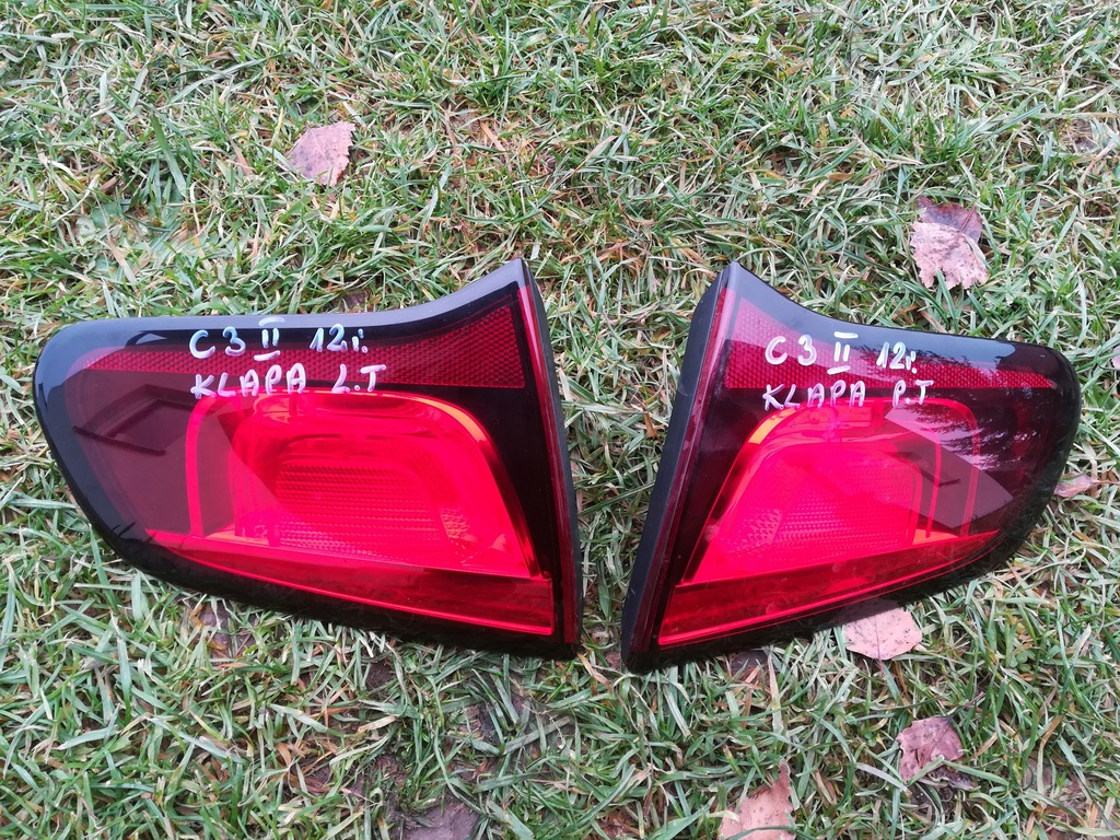 фото №1, Citroen c3 ii lamy права i ліва w кришка задня europa