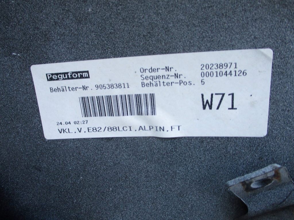 фото №8, Бампер перед bmw 1 e82 e88 lift lci pdc омивачі b