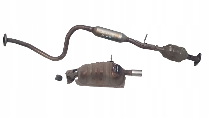 фото №1, Гаситель выхлоп конечный mazda 2 ii dj 1.5 бензин