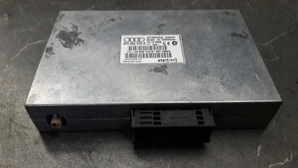 фото №4, 8p0862335a модуль bluetooth audi a3 a4 8p