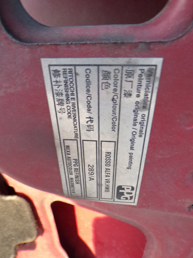 Капот alfa romeo mito 289/a Оригинал