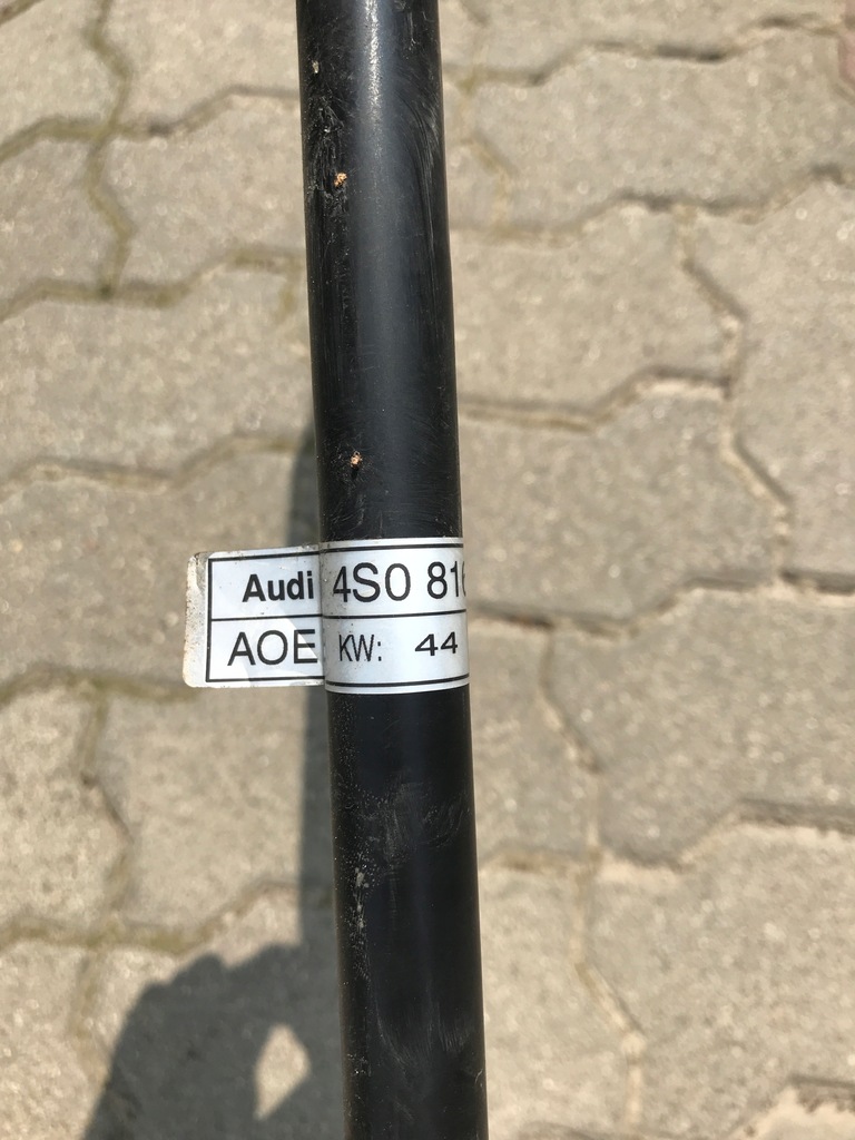 фото №5, Audi оригинальный номер 4s0816744d шланг кондиционера