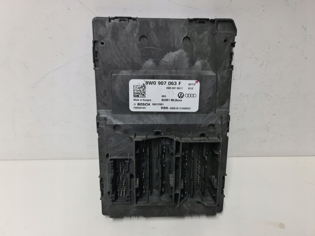 фото №1, Модуль bcm блок управления бортовой сетью комфорта vw audi 8w0907063f