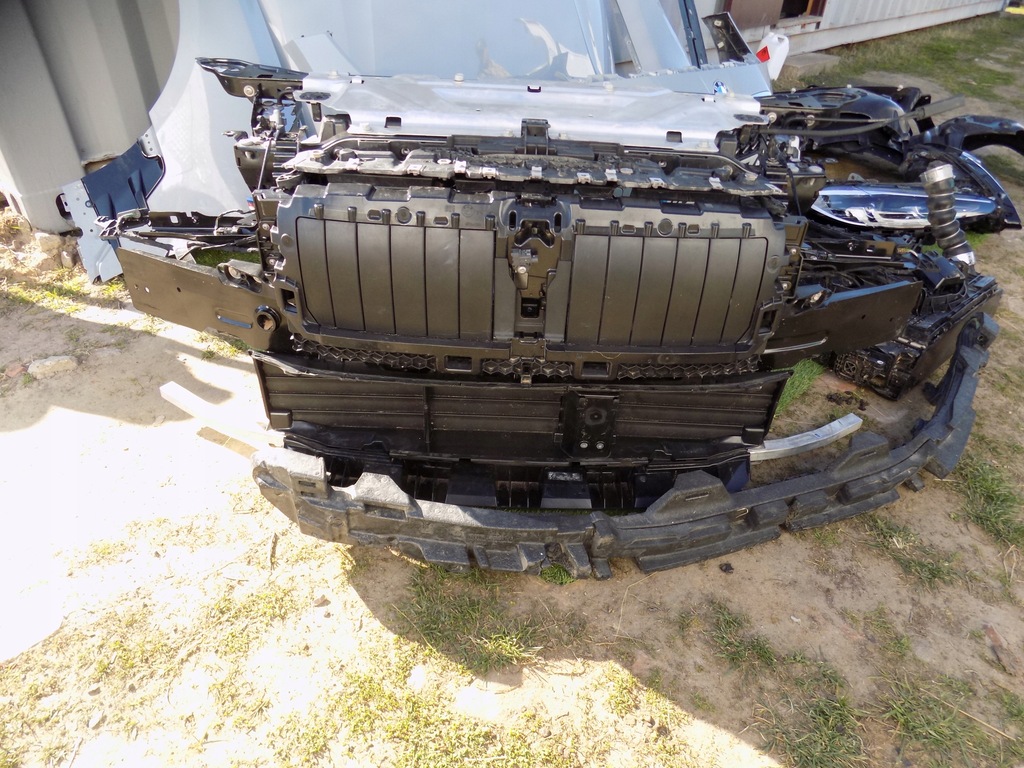 фото №11, Kompletny перед do bmw 4 g26 капот бампер крила радар pas радіатор