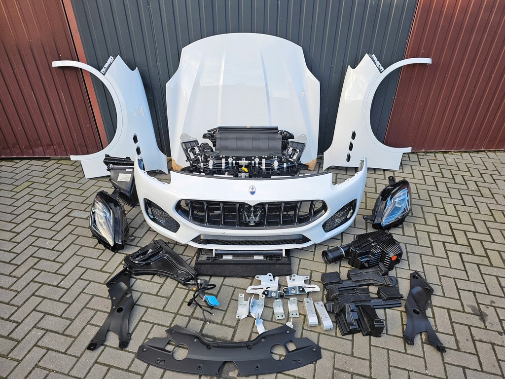 фото №5, Maserati grecale перед капот бампер full led крыло радиатор