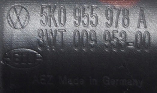 фото №9, Омыватель фара правый + заглушка vw golf vi 5k0955978a 5k0955110c