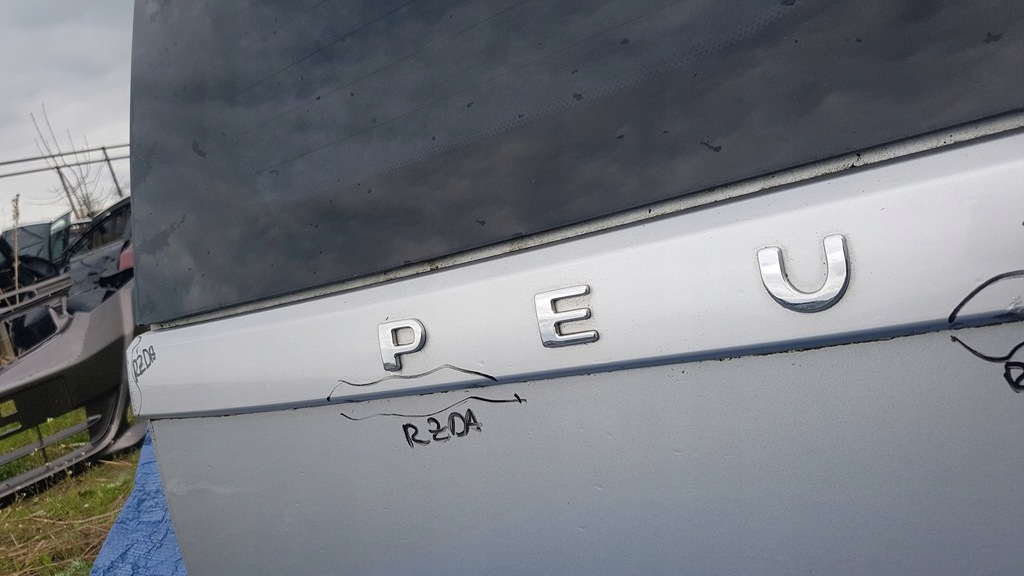 фото №11, Крышка багажника багажника peugeot 1007