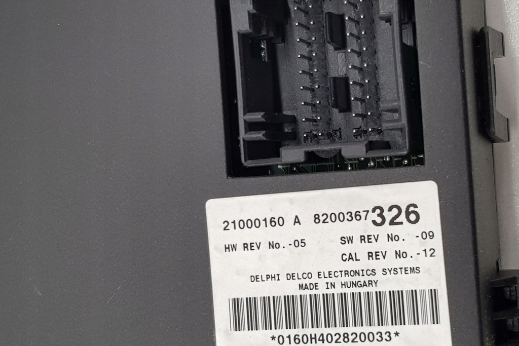 фото №1, Модуль комфорту renault espace iv jk0/1_ 21000160 2.2l дизель 110kw 2004