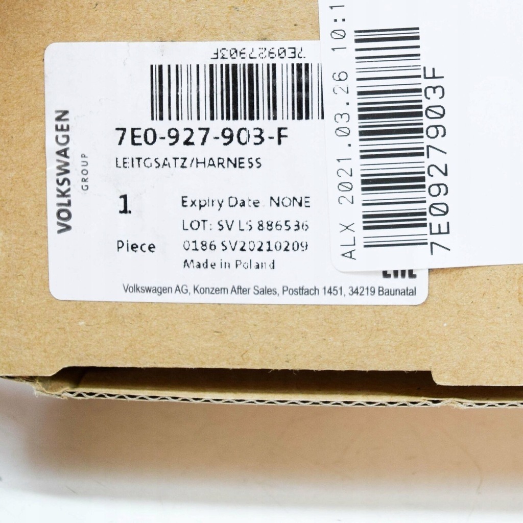 фото №8, Шланг do датчика швидкості vag volkswagen transporter kombi t6