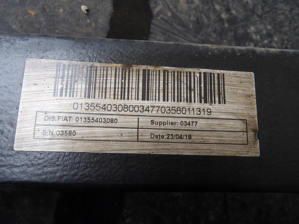 фото №5, Peugeot boxer ii ресора задній 01355403080