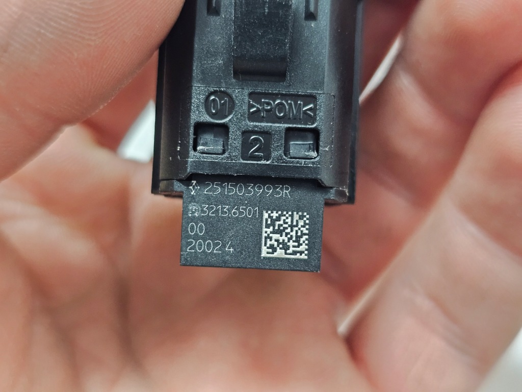 фото №2, Перемикач кнопка запуск стоп renault clio v captur ii megane iv