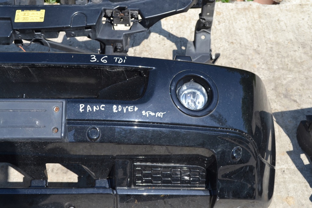 фото №4, Перед kompletny range rover sport капот бампер