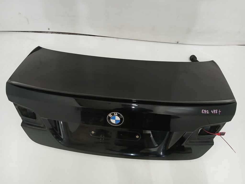 фото №1, Кришка багажника багажника bmw e92 lift 475 black sapphire