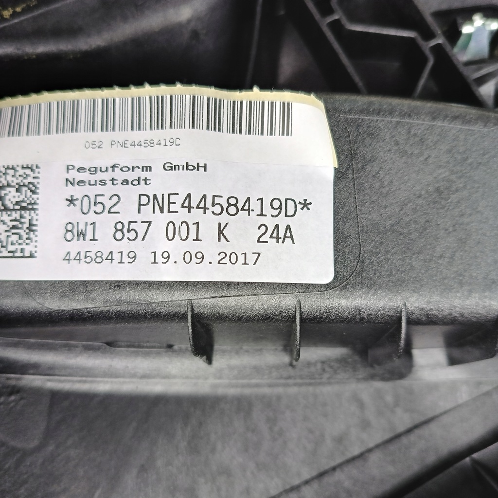 фото №9, Audi a5 18- панель приладів приладова панель приладів подушка usa