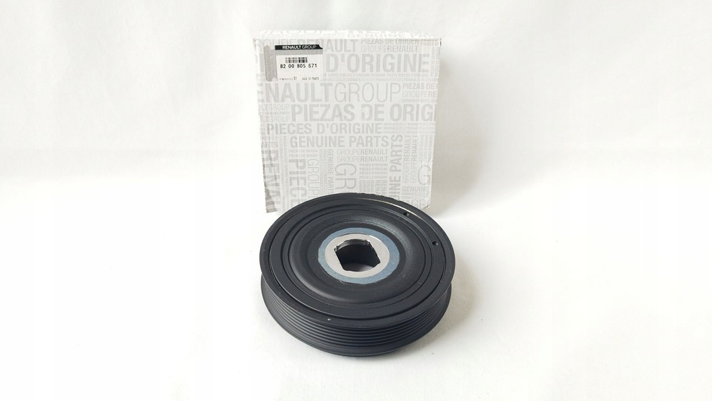 фото №2, Шків колінчастого вала колінчастого renault оригінальний номер 8200805671 renault master iii