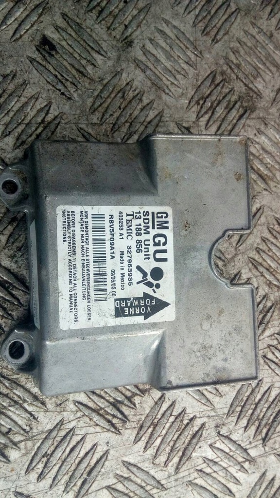 фото №1, Модуль подушка безпеки opel zafira b 1.9ctdi 13188856