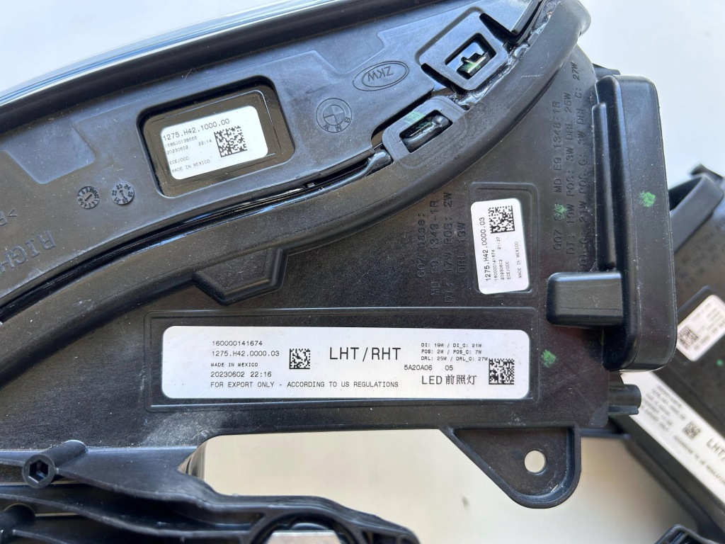 Bmw x7 g07 lift лампа левая правая 5a20a05 5a20a06 оригинал crystal svarovski Цена