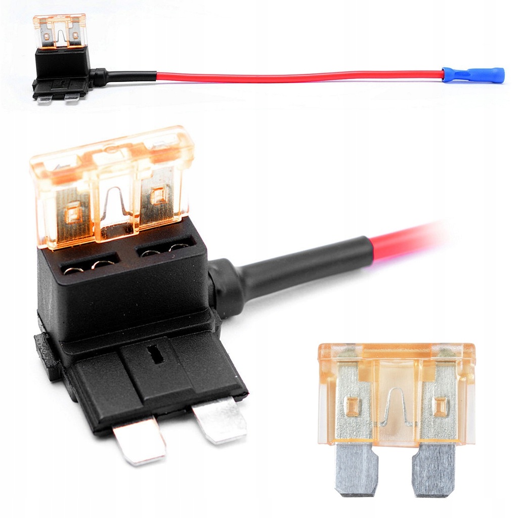 фото №1, Перехідник rozgałęziacz do запобіжників unival atc bypass + запобіжник