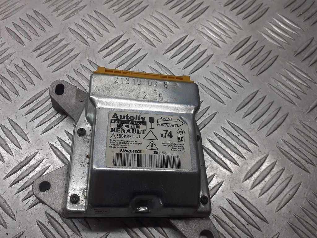 фото №1, Модуль подушка безопасности renault laguna ii 8200412021