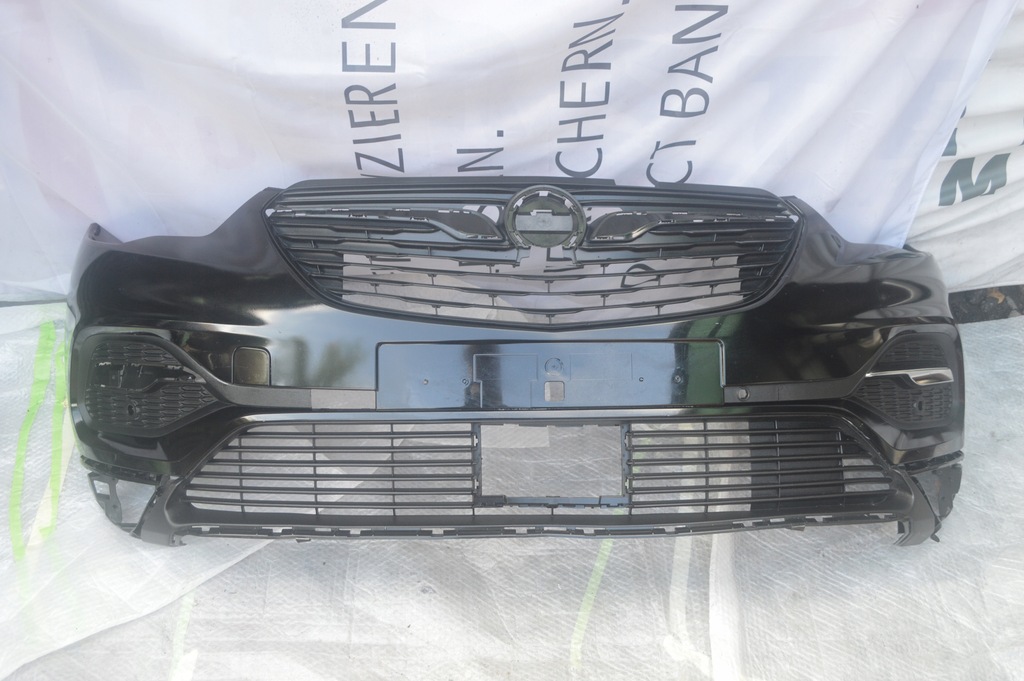 фото №1, Opel grandland x бампер перед передний 2017- решётка радиатора