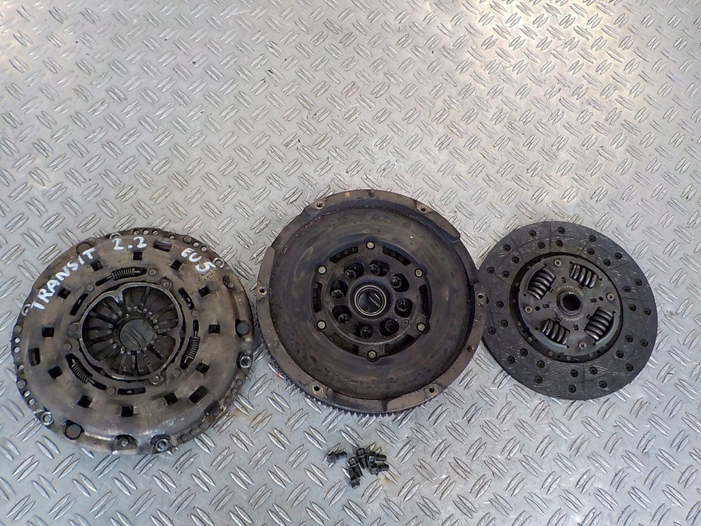 фото №1, Transit 2.2 euro 5 сцепление полный двухмассовый маховик