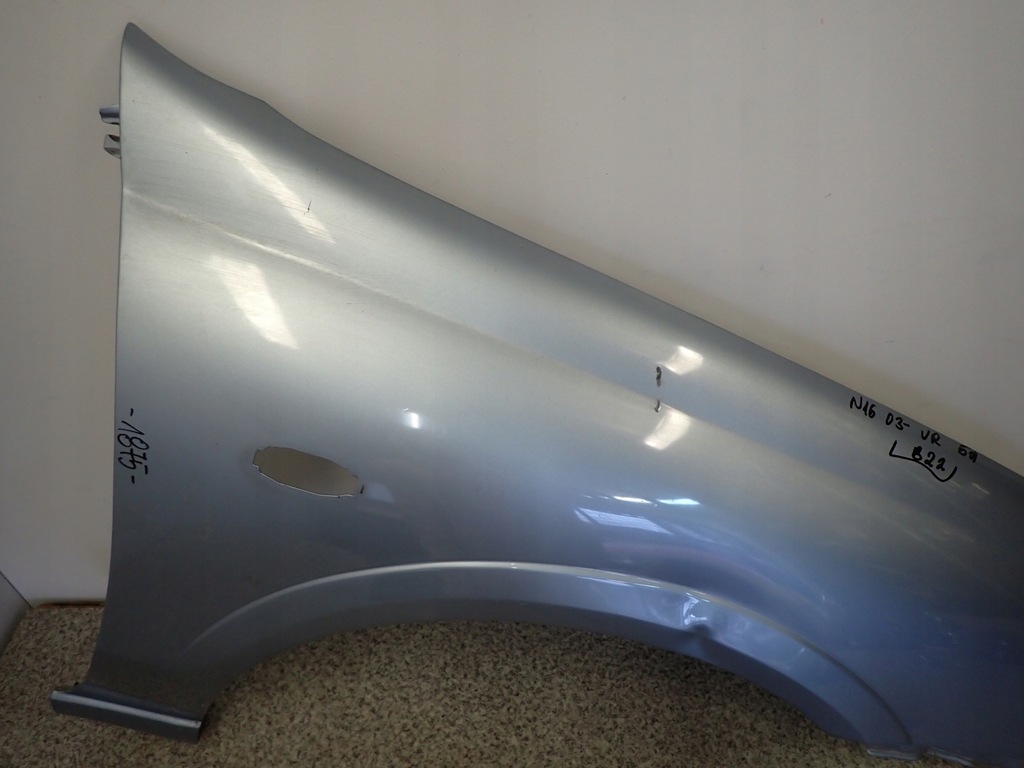 фото №6, Nissan almera n16 03-06 крила передній правий b22