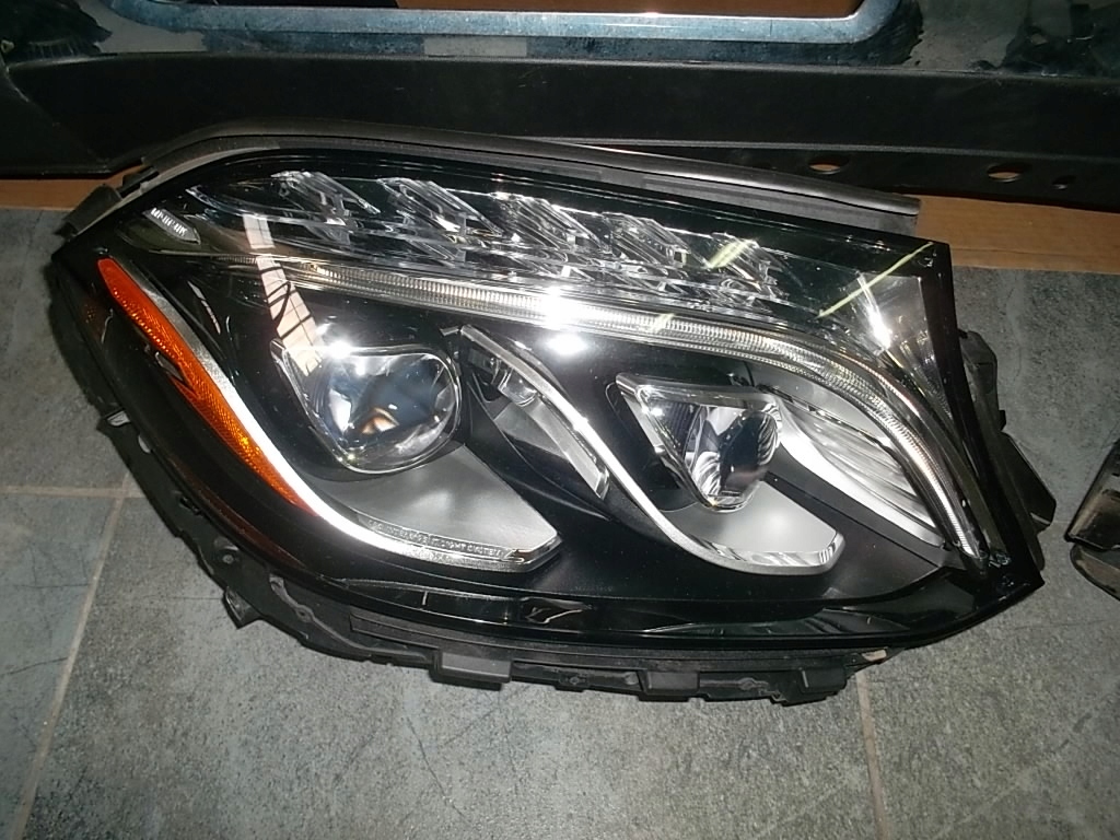 фото №6, Mercedes gls 166 w166 повний kompletny перед колір 040