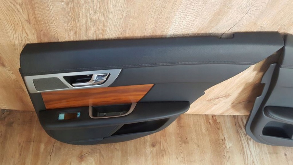 фото №6, Обшивка двері правий задня jaguar xf drewno