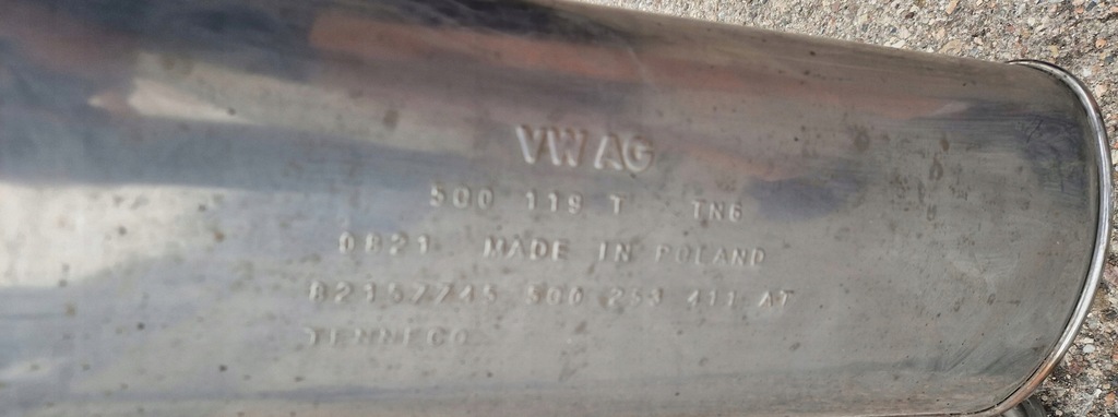 фото №6, Выхлоп гаситель skoda octavia iv sedan tsi 5e3253181