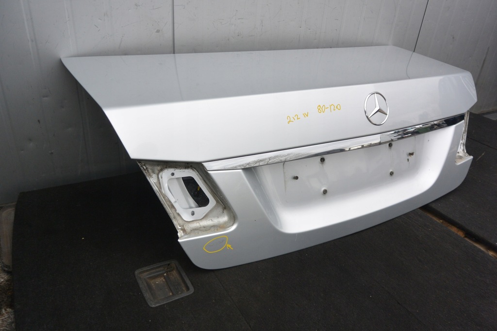 фото №5, Кришка багажника багажника mercedes w212 sedan c775 775