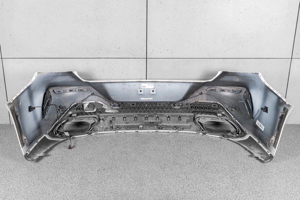 фото №12, Bmw 8 g14 g15 бампер задній задня вихлоп a300 300 alpinwhite m-pakiet