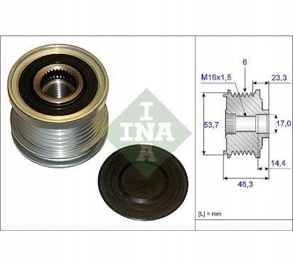 Ina шкив генератора opel insignia 2.0 Цена